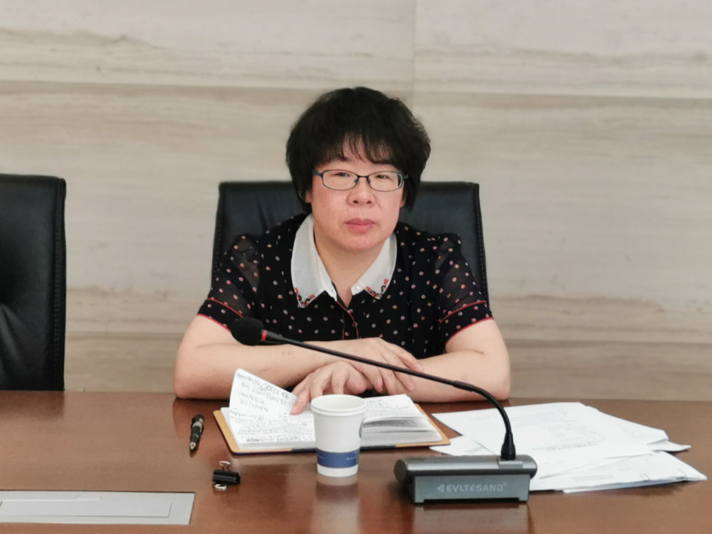 副校长陈晓琴总结发言